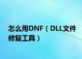 怎么用DNF（DLL文件修復(fù)工具）