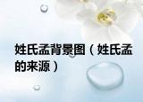 姓氏孟背景圖（姓氏孟的來(lái)源）