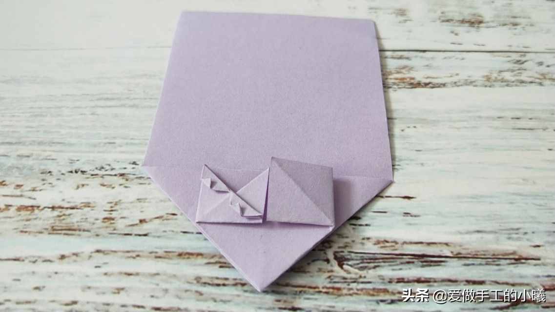 別致的愛(ài)心折紙教程，五顆愛(ài)心并存，簡(jiǎn)單又好看