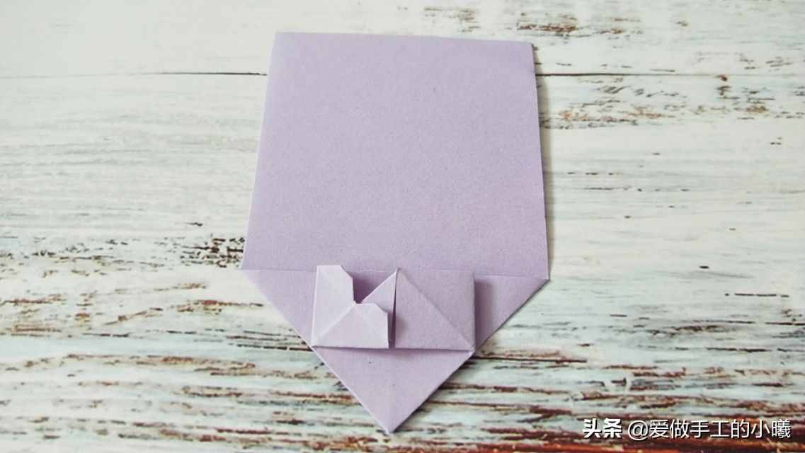 別致的愛(ài)心折紙教程，五顆愛(ài)心并存，簡(jiǎn)單又好看