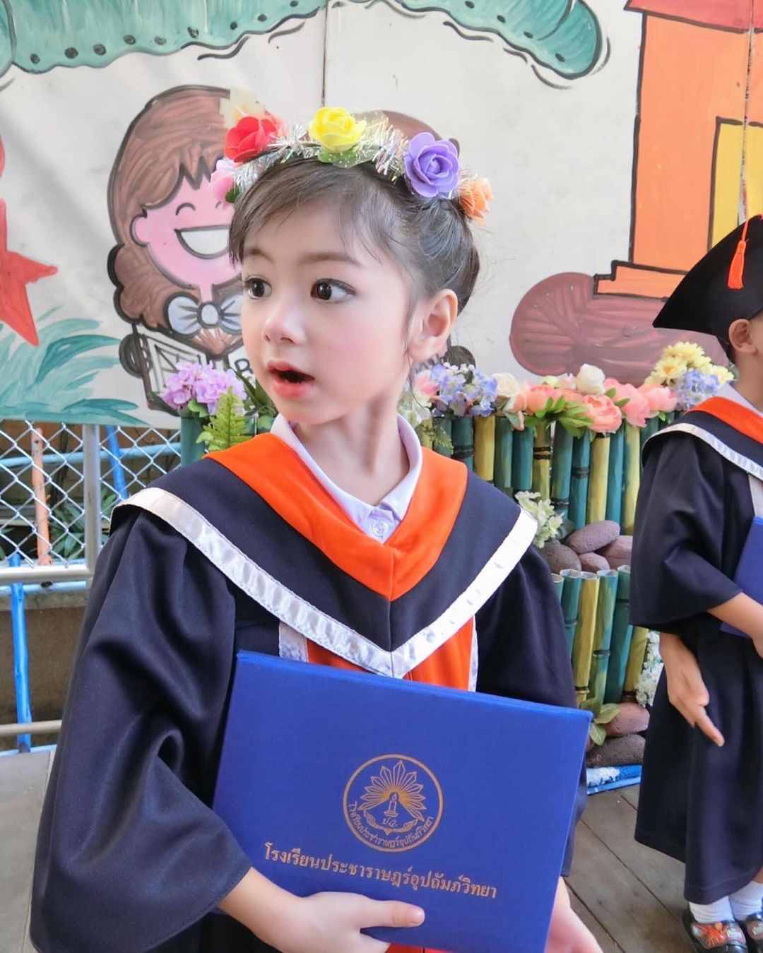 泰國軟萌小蘿莉可愛到爆炸！天使神顏，弟弟顏值也超高