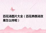 百花湯圖片大全（百花養(yǎng)顏湯效果怎么樣呢）