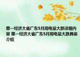 第一經(jīng)濟(jì)大省廣東5月用電量大跌詳細(xì)內(nèi)容 第一經(jīng)濟(jì)大省廣東5月用電量大跌具體介紹