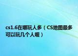 cs1.6在哪玩人多（CS地圖最多可以玩幾個人喔）
