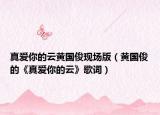 真愛你的云黃國俊現(xiàn)場版（黃國俊的《真愛你的云》歌詞）