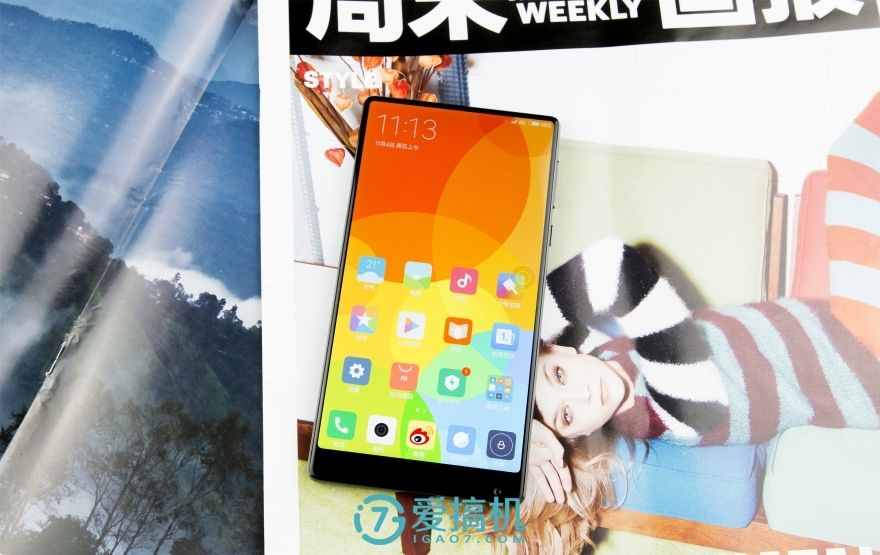 可以觸碰的概念 小米MIX詳細評測