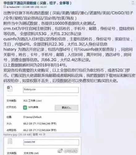 開房記錄被曝光，男士們顫抖了