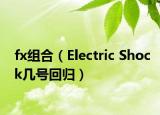 fx組合（Electric Shock幾號回歸）