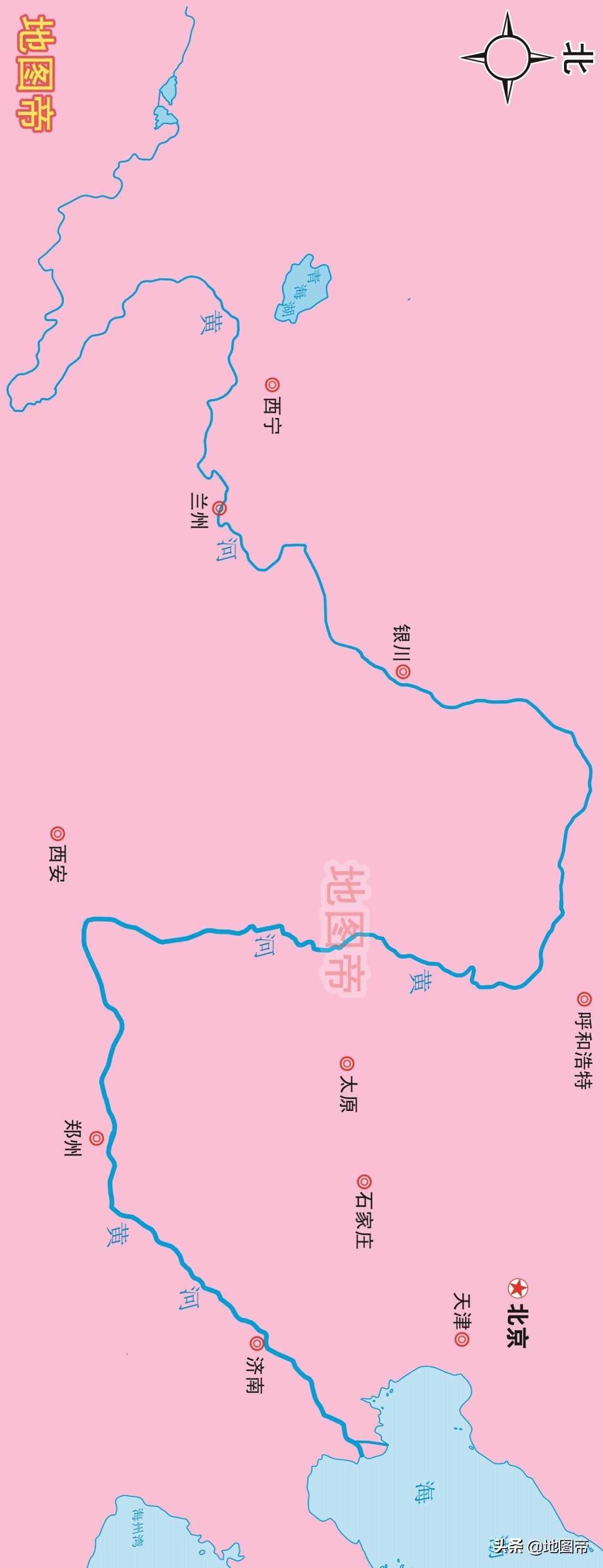 為何長(zhǎng)江走“辶”字形，而黃河走“幾”字形？