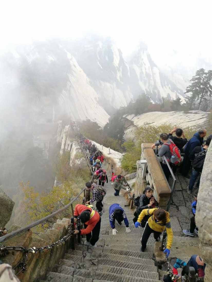 五岳之一，西岳華山