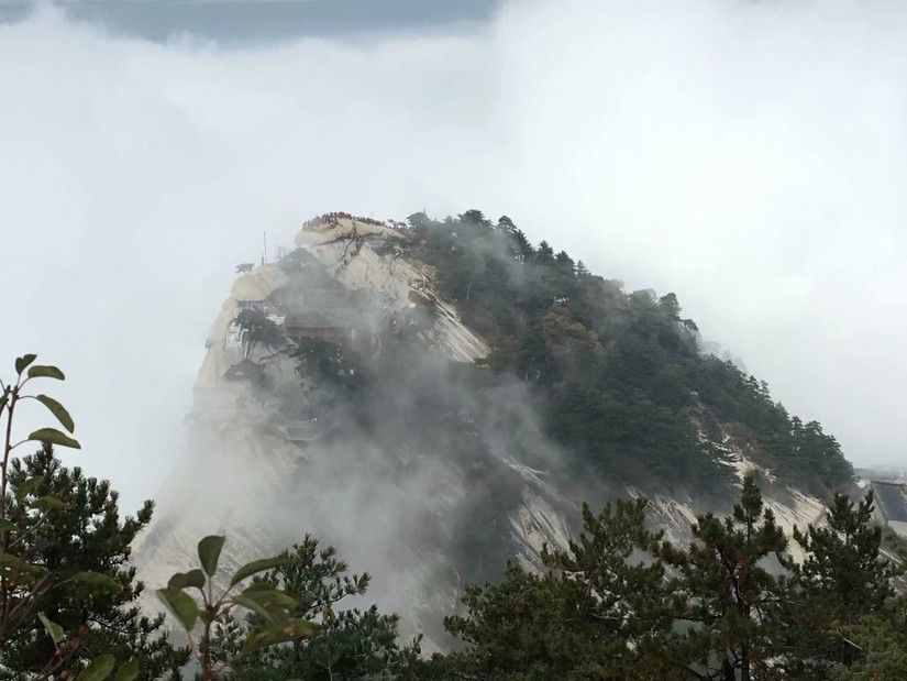 五岳之一，西岳華山