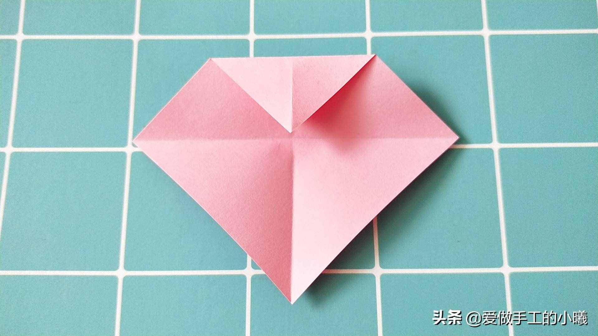 折紙教程：愛(ài)心戒指圖解，簡(jiǎn)單漂亮又別致，快來(lái)看看