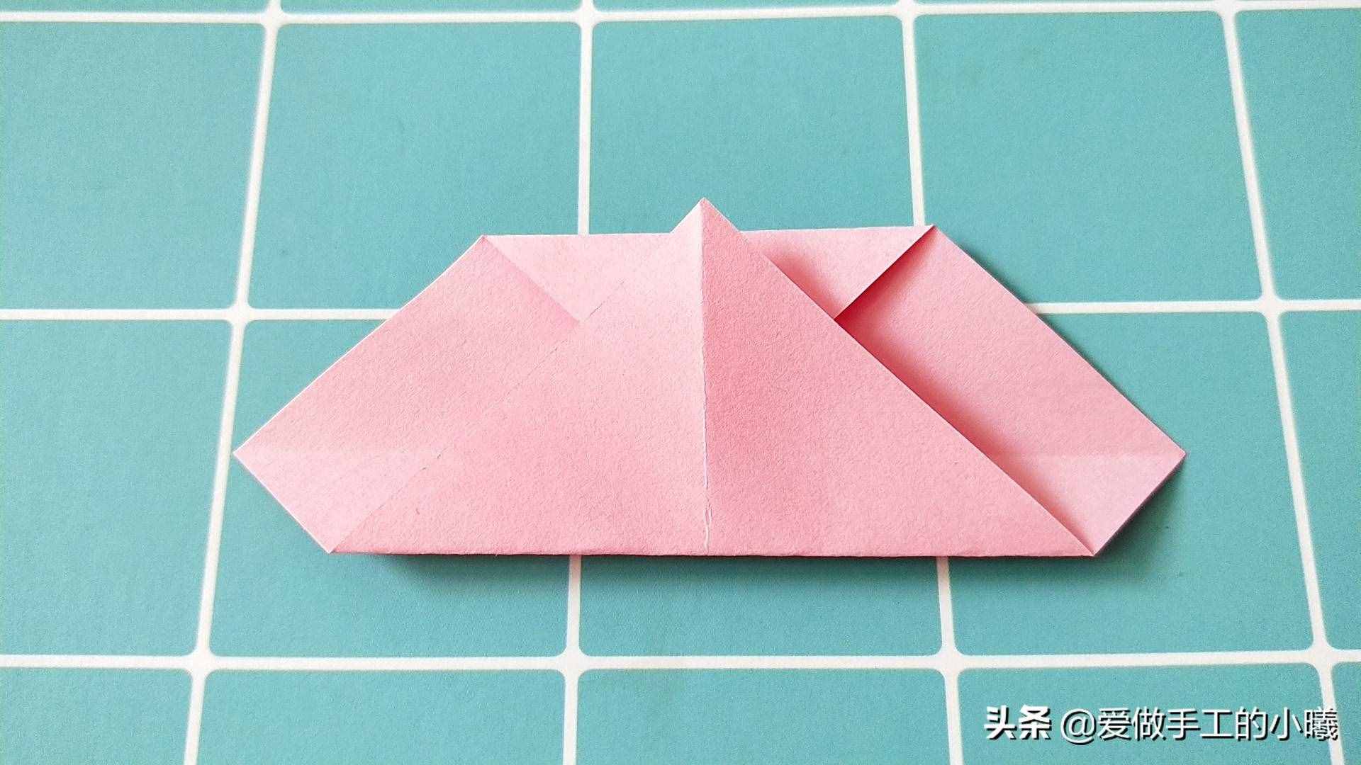 折紙教程：愛(ài)心戒指圖解，簡(jiǎn)單漂亮又別致，快來(lái)看看
