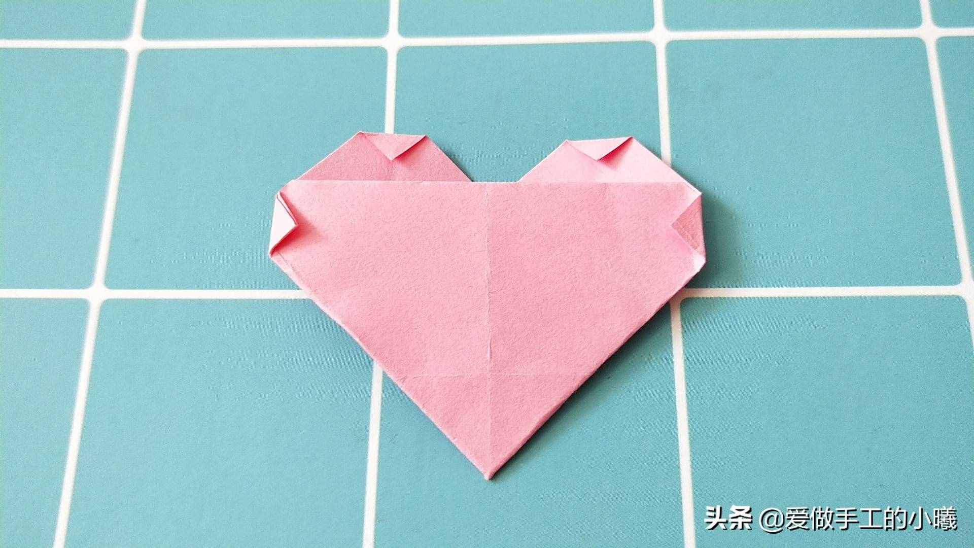 折紙教程：愛(ài)心戒指圖解，簡(jiǎn)單漂亮又別致，快來(lái)看看