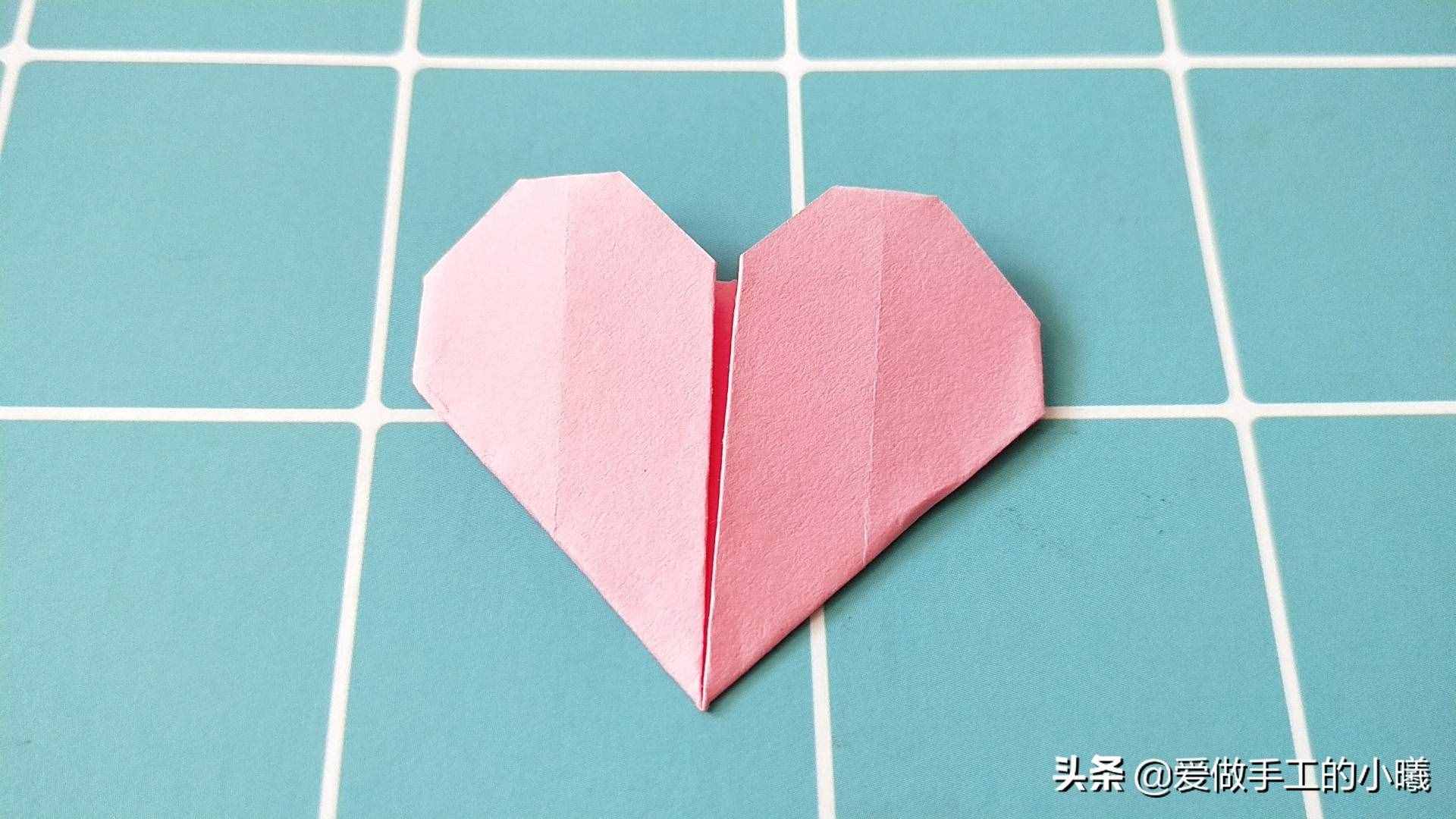 折紙教程：愛(ài)心戒指圖解，簡(jiǎn)單漂亮又別致，快來(lái)看看