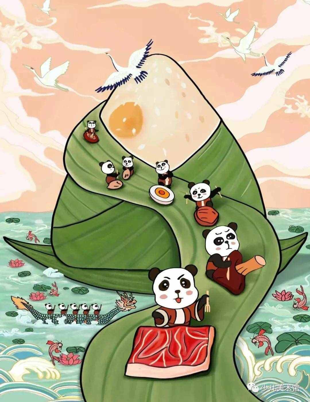 67幅端午主題簡(jiǎn)筆畫+綜合手工繪畫+兒童畫+手抄報(bào)素材超全哦