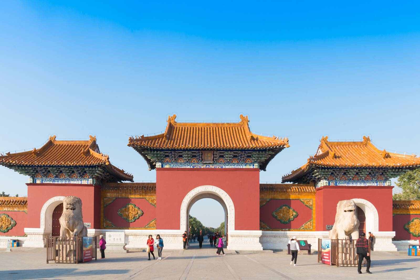 清太宗皇太極的陵墓，被列入世界遺產(chǎn)，就在沈陽