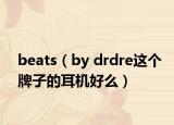 beats（by drdre這個牌子的耳機(jī)好么）