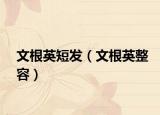 文根英短發(fā)（文根英整容）