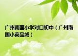 廣州南國小學對口初中（廣州南國小商品城）