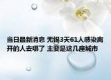 當(dāng)日最新消息 無(wú)錫3天61人感染離開(kāi)的人去哪了 主要是這幾座城市