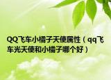 QQ飛車小橘子天使屬性（qq飛車光天使和小橘子哪個(gè)好）