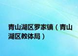 青山湖區(qū)羅家鎮(zhèn)（青山湖區(qū)教體局）