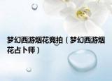 夢(mèng)幻西游煙花競(jìng)拍（夢(mèng)幻西游煙花占卜師）