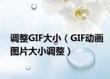 調(diào)整GIF大小（GIF動(dòng)畫圖片大小調(diào)整）