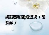 胡紫薇和張斌近況（胡紫薇）