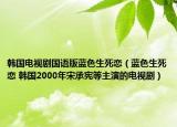 韓國電視劇國語版藍色生死戀（藍色生死戀 韓國2000年宋承憲等主演的電視劇）