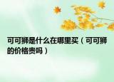 可可獅是什么在哪里買（可可獅的價(jià)格貴嗎）