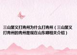 三山聚義打青州為什么打青州（三山聚義打青州的青州是現(xiàn)在山東哪相關介紹）