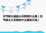 元?dú)怛T士送的小天狗有什么用（元?dú)怛T士小天狗吃什么相關(guān)介紹）