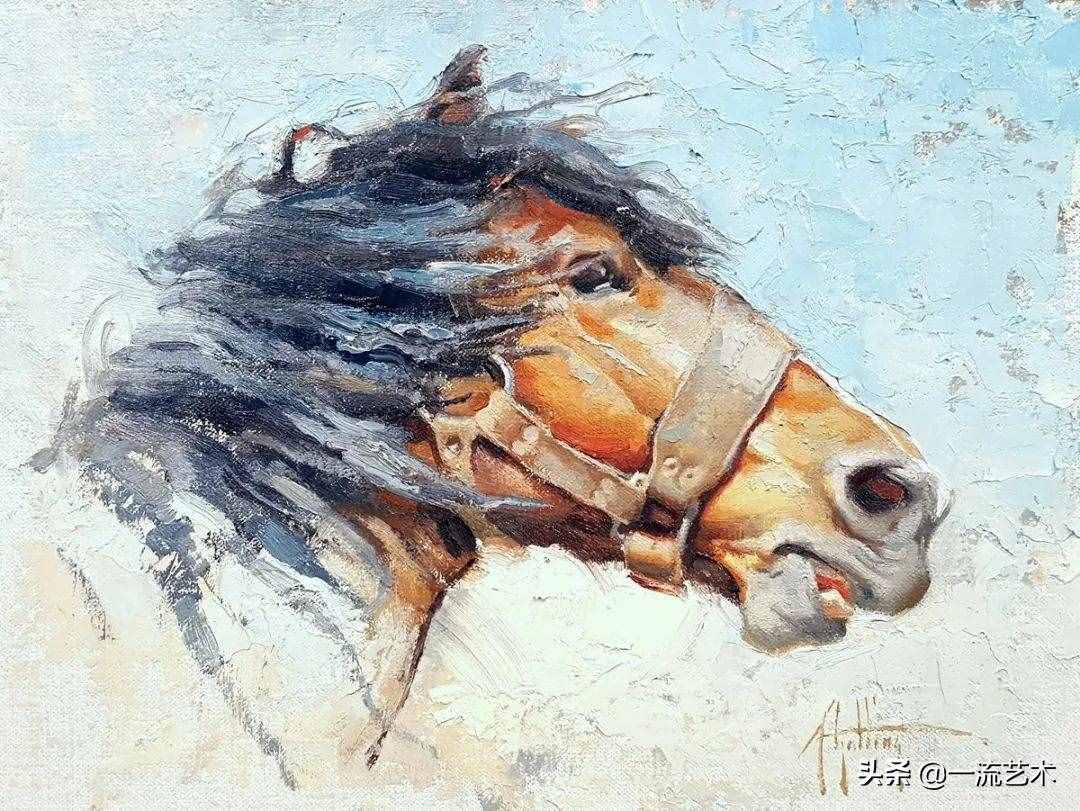 美國90后美女畫家，畫馬堪稱一絕