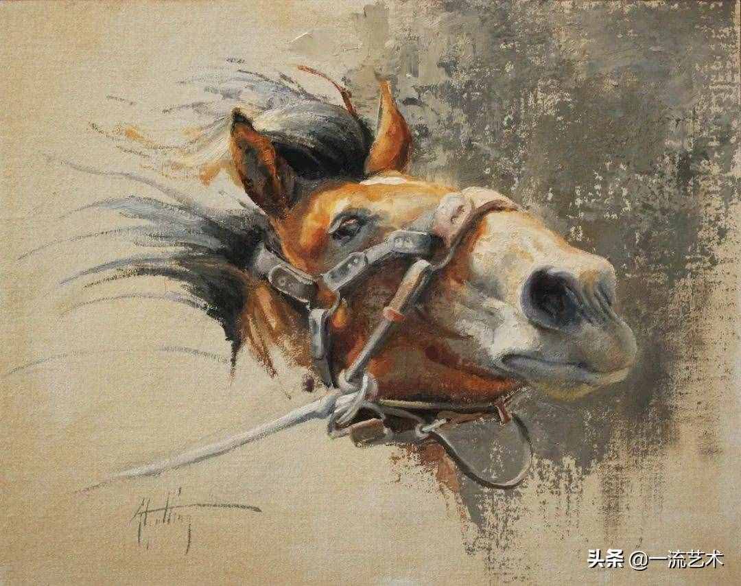 美國90后美女畫家，畫馬堪稱一絕