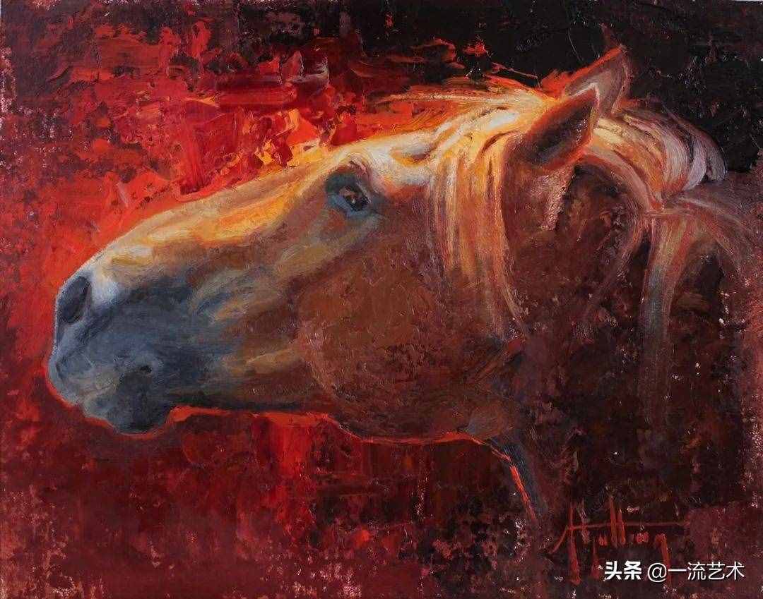美國90后美女畫家，畫馬堪稱一絕