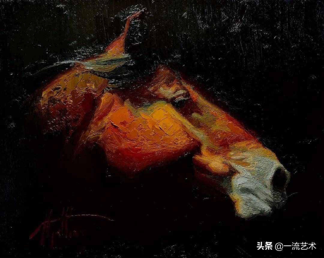 美國90后美女畫家，畫馬堪稱一絕
