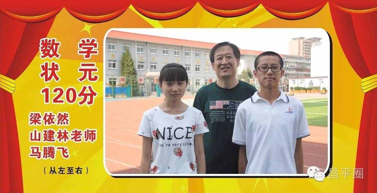 575分！昌平中考狀元出自這所學(xué)校！