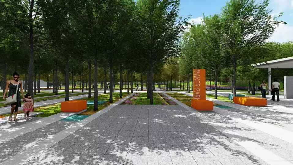 海淀山后要添大公園啦！環(huán)形跑道、緩坡草坪還有球場(chǎng)......