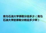 青島石油大學(xué)錄取分是多少（青島石油大學(xué)的錄取分?jǐn)?shù)是多少啊）
