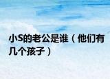 小S的老公是誰（他們有幾個(gè)孩子）