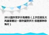2011國外賀歲片有哪些（上次在娛樂大風暴里看過一部外國賀歲片 但是那種恐怖片）