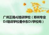 廣州正規(guī)dj培訓(xùn)學(xué)校（鄭州專(zhuān)業(yè)DJ培訓(xùn)學(xué)校是中東DJ學(xué)校嗎）