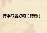 騁字取名好嗎（騁効）