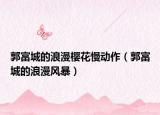 郭富城的浪漫櫻花慢動作（郭富城的浪漫風(fēng)暴）