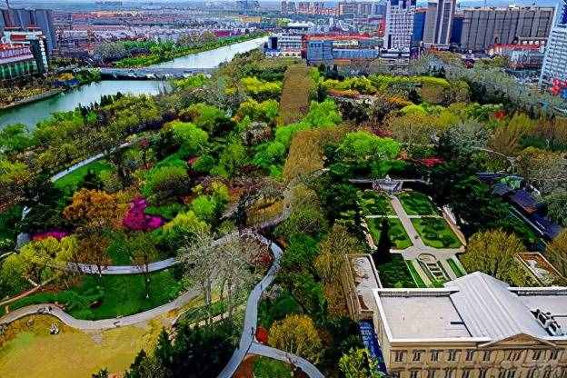 濰坊標(biāo)志性建筑！兩大散步休閑好去處！坐17路公交車就能到
