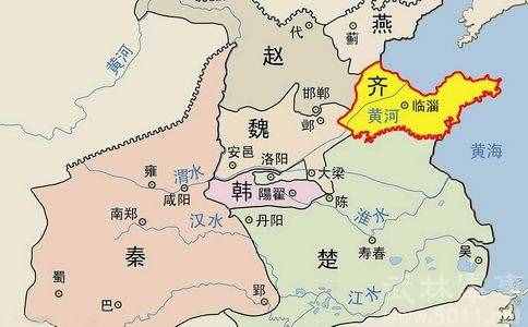 戰(zhàn)國七雄全地圖詳解，看看您在戰(zhàn)國時期的國籍