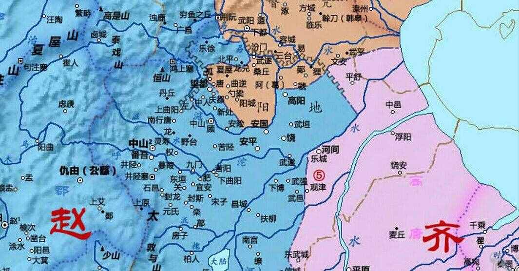 戰(zhàn)國七雄全地圖詳解，看看您在戰(zhàn)國時期的國籍
