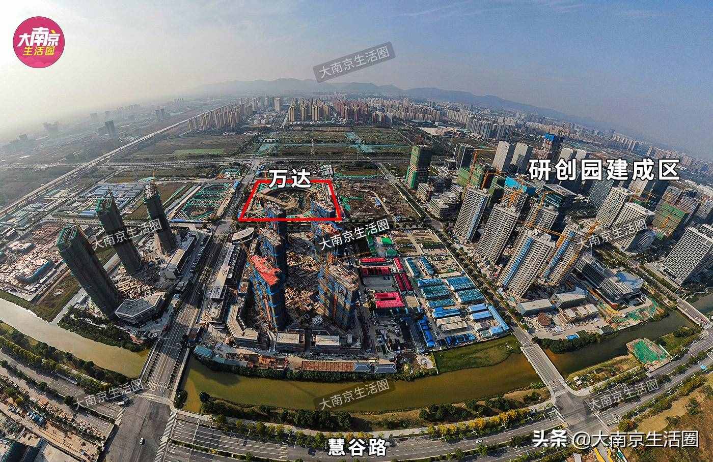 簽約1年，南京江北第二座萬達(dá)建了嗎？